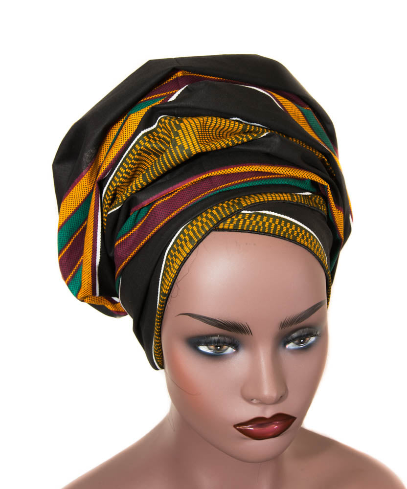 African Headwrap, African fabric, HT245– Tess World Designs