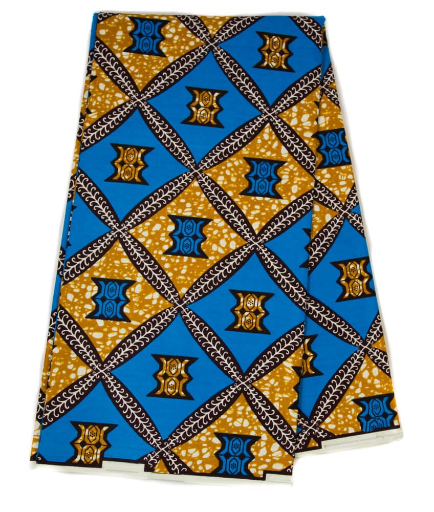 WP1820 - African Print fabric/ Ankara fabric - Tess World Designs