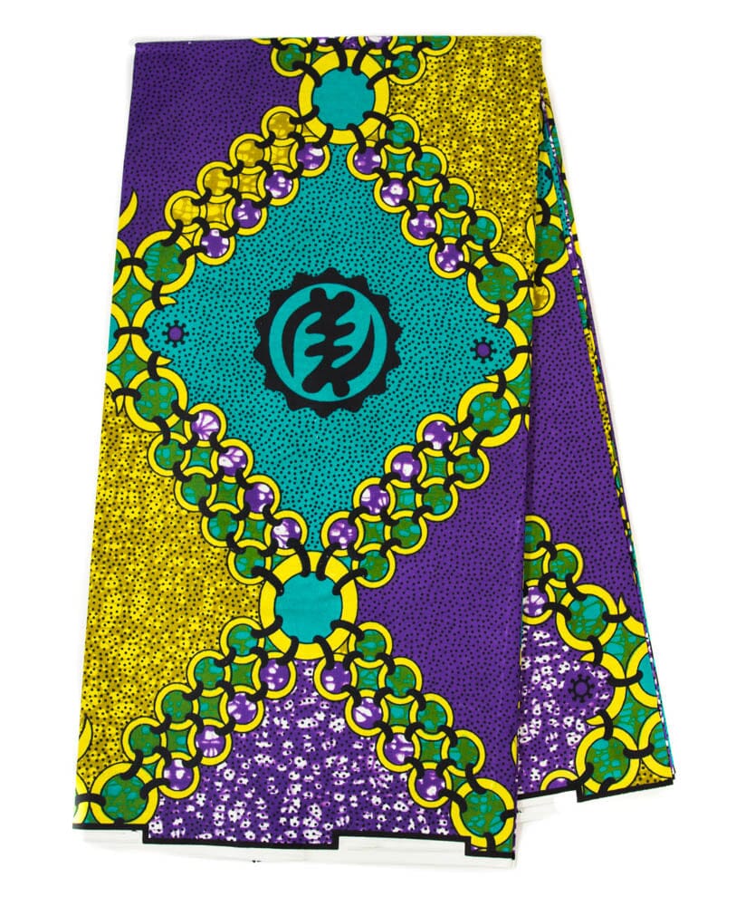 WP1825 - African Print fabric Ankara fabric - Tess World Designs