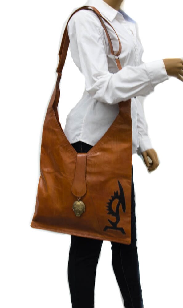 BG108 - Assorted Handmade Mali leather bag/ Shoulder bag/ West African bag - Tess World Designs