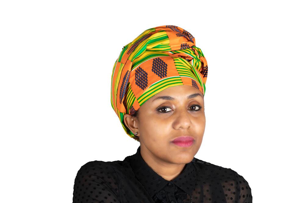 Orange/green Headwraps/ Turban head wrap/ Head Wrap for Women/ African hair accessories/ tessworlddesigns/ HT257 - Tess World Designs