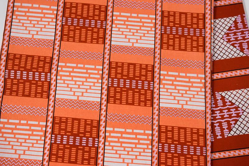 Quality Glitter African fabric per yard/ Coral/Cranberry metallic fabric WP1533-1 - Tess World Designs