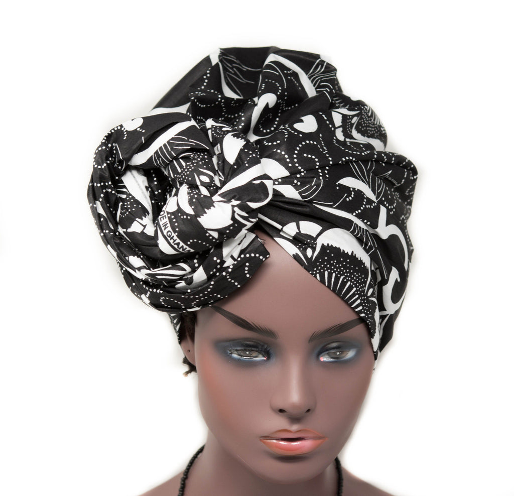 African Head scarfs, African head wrap, Mona HT295 - Tess World Designs