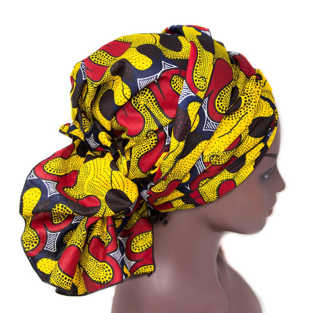 African Print headwraps, Abstract HT99 - Tess World Designs