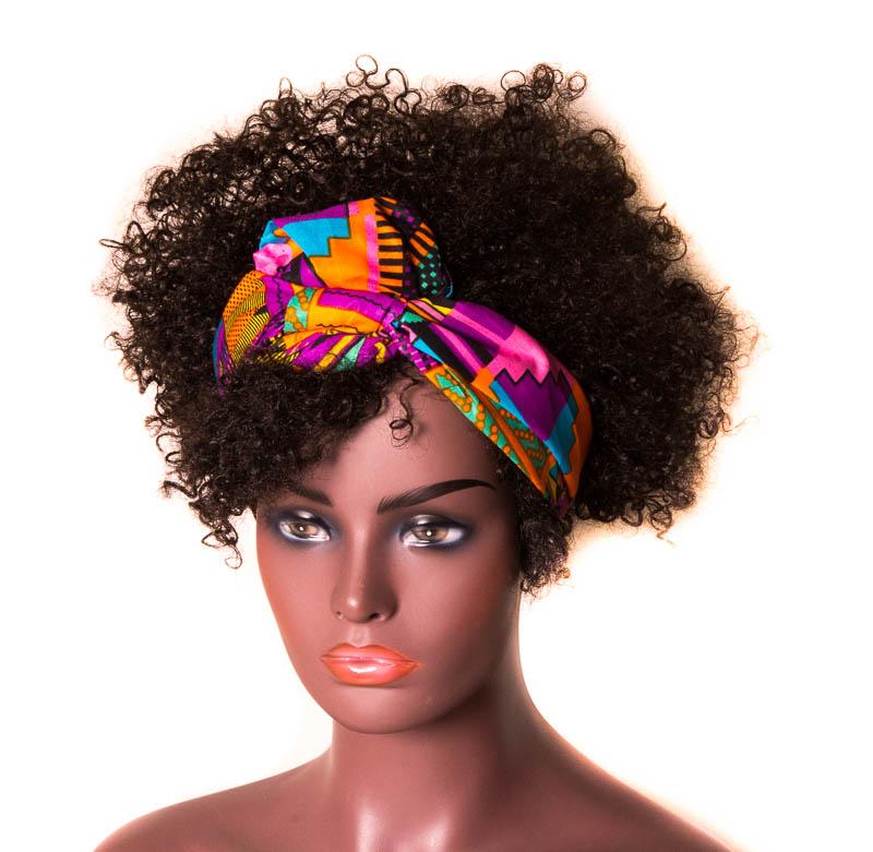 10 Random Children's size African Head Wraps/ Ankara Headwrap/ HT345 - Tess World Designs