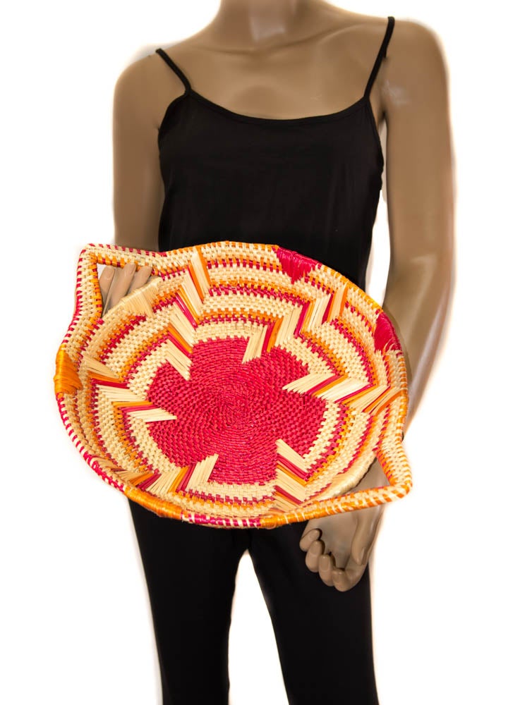 Copy of Ghana Bag/ Handmade bag/ Bolga Basket Bag/ BG135 - Tess World Designs