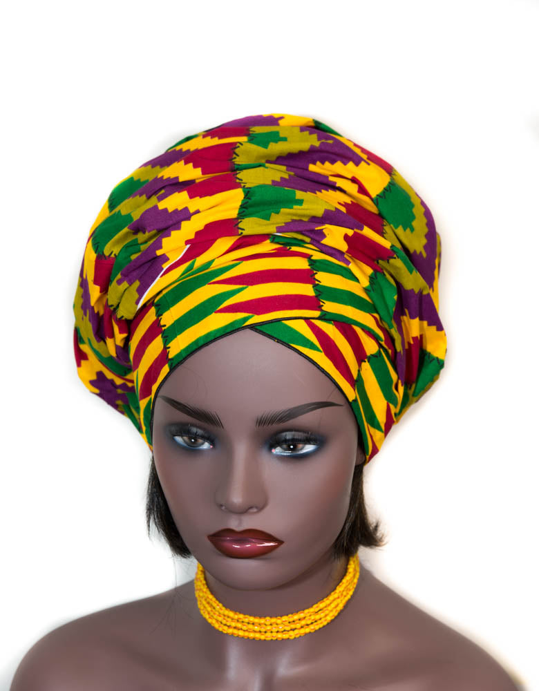AB01-YR, African Beads, Trade Ghana Seed Krobo Beads - Tess World Designs