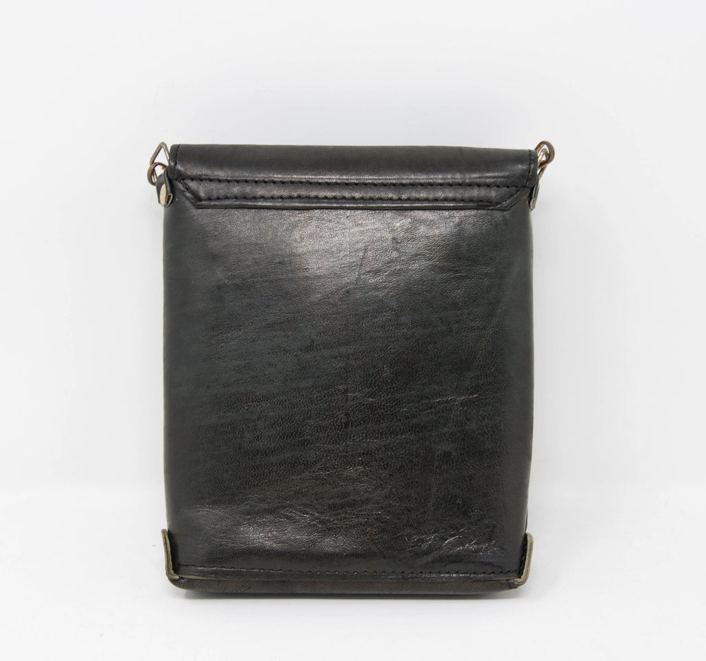 Handmade leather Mini Ankh Cross Body Bag/ Exclusive bag / Gift supply/ Tess World Designs BG62 - Tess World Designs