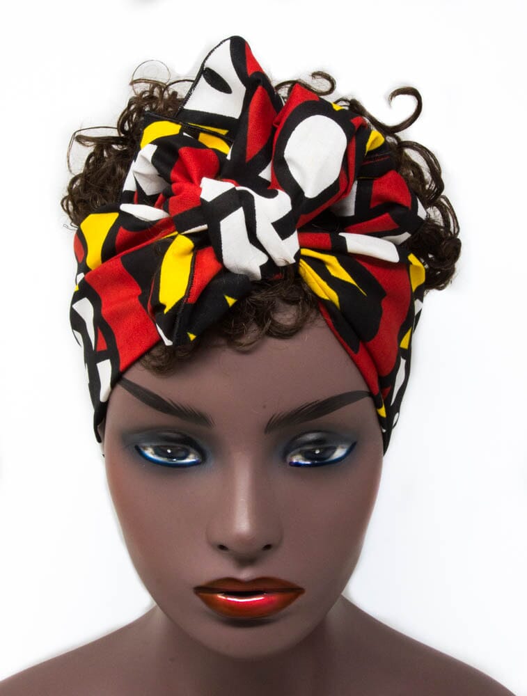 HT62 - African Head Wraps, Samakaka headwrap - Tess World Designs