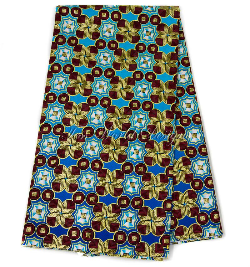Glitter fabric per yard/ Ankara fabric/ blue Shades metallic Fabric WP1501-1 - Tess World Designs