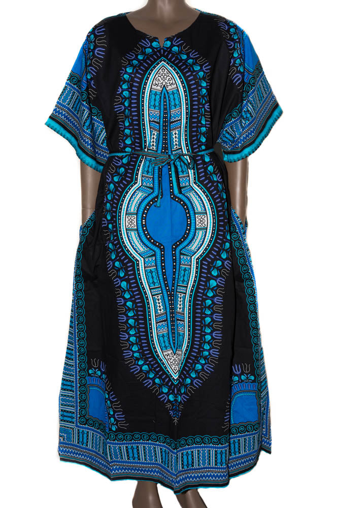 DW43 Assorted Handmade Maxi Dashiki dress Long African clothing Tess World Designs