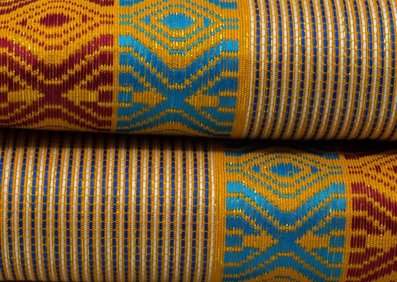 Kente Cloth/ Authentic Handwoven/ Ghana Fabric/ Dunyo WK57 - Tess World Designs