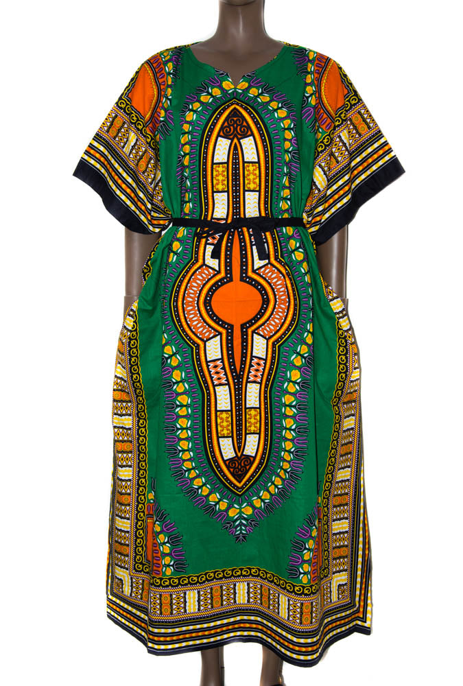 Maxi Dashiki dress, Long African clothing African outfit/ DW28 - Tess World Designs