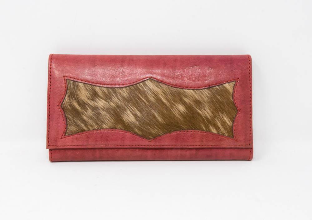 Exclusive Handcrafted African horse Hair leather Wallet/ Purse/ Gift supply/ BG84 - Tess World Designs