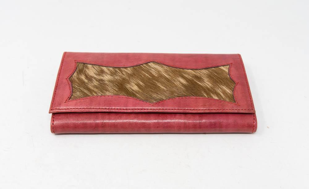 Exclusive Handcrafted African horse Hair leather Wallet/ Purse/ Gift supply/ BG84 - Tess World Designs