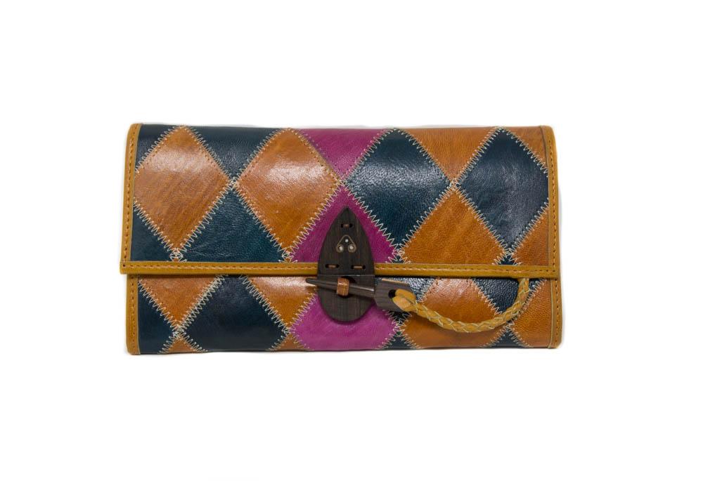 Exclusive Handmade leather Wallet/ Purse/ Gift supply/ BG82 - Tess World Designs