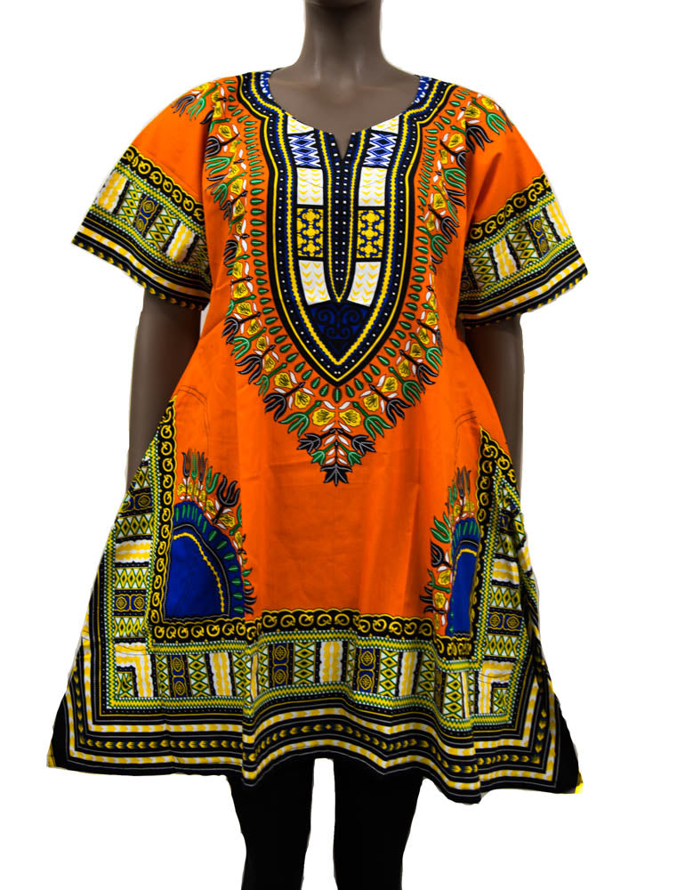 Assorted Dashiki mini African clothing Dress DW22 Tess World Designs