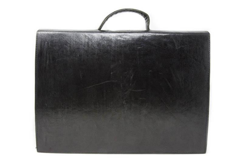Genuine Leather /Handmade Black leather/ mudcloth/ Made in Mali BG33 - Tess World Designs