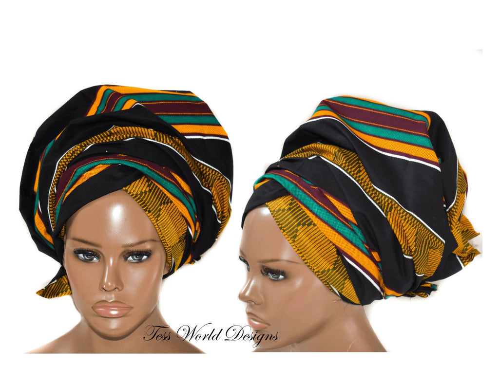 African Headwrap, African fabric, HT245– Tess World Designs